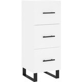 Maison Chic Komoda - Predalnik bela 34,5x34x90 cm inženirski les, (21716355) | Shoptok.si