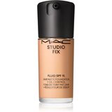 MAC Cosmetics Studio Fix Fluid SPF 15 24HR Matte Foundation + Oil Control matirajući puder SPF 15 nijansa N6.5 30 ml | shoptok.hr