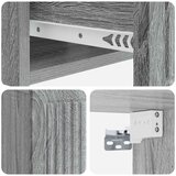  Noćni ormar s ladicama 2 pcs Siva sonoma 49 x 34 5 x 20 cm | shoptok.hr
