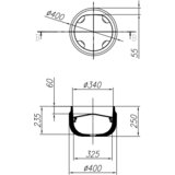 Kolpa San Boul Basin Ø40 White