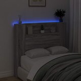  Uzglavlje Siva Sonoma 120 x 16,5 x 103,5 cm Konstruirano drvo | shoptok.hr