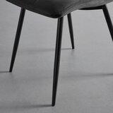 Bessagi Home stol suri, siva, žamet | Shoptok.si