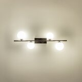  Brilagi - LED plafonski luster MILLA 4xG9/3W/230V crni hrom/bela | Eponuda.com