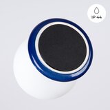 Sollux Modra keramična stenska svetilka ø 12 cm Farsa – | Shoptok.si