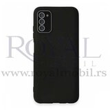  silikonska futrola soft x-cell sa zastitom za kameru za samsung A025 / A037 galaxy A02S / A03S crna Cene