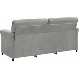 SOFA za 3 osobe Svjetlosiva 198 x 83 x 95 cm Baršun | shoptok.hr