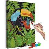  Slika za samostalno slikanje - Beautiful Toucan 40x60 Cijene