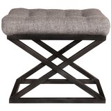 Atelier Del Sofa Capraz - Black, Grey BlackGrey Pouffe | Eponuda.ba