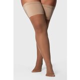 MONA QUEEN Samostoječe nogavice Plus Size Grace I 30 DEN | Shoptok.si
