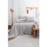  janna - light grey light grey double bedspread set | ePonuda.com
