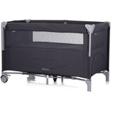 Chipolino putni krevetić s pomičnom stranicom Relax Anthracite linen Cijene