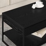  Kava Stol Crni hrast 80 x 50 x 40 cm Konstruirano drvo | shoptok.hr