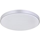 Globo Okrugla stropna LED svjetiljka Sonny (Ø x V: 41 x 6 cm, 18 W, Bijela, Srebrna) | shoptok.hr