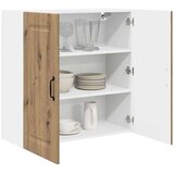 vidaXL zidni kuhinjski ormarić zidne umjetnički hrast 80 x 31 x 80 cm | shoptok.hr
