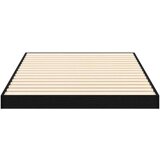  Krevet s daskama Crni hrast 70 x 190 cm Konstruirano drvo | shoptok.hr