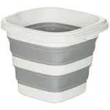 Vedro Clean Sile, 5 L, Siva, Bela