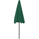  Suncobran za plažu zeleni 200 x 125 cm | shoptok.hr