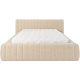 ELTAP Bež tapecirani bračni krevet s prostorom za odlaganje s podnicom 180x200 cm Carilla – | shoptok.hr