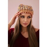 Kesi Cap with a pompom Maria K335 mustard Cene