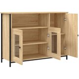 vidaXL Komoda boja hrasta sonome 100 x 35 x 75 cm konstruirano drvo | shoptok.hr