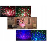  Led rgb baterija. projektor, zvučnik, usb, sd, bluetooth, razmjena projekcija, bijela | shoptok.hr