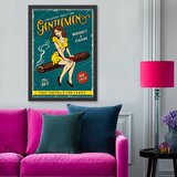 Wallity uramljena slika whiskey & cigars, 55x75 cm | ePonuda.com