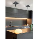 Candellux Lighting Mat crna stropna svjetiljka s metalnim sjenilom 29x29 cm Picardo – | shoptok.hr