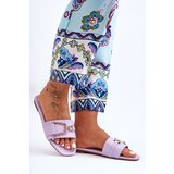 Boto Women's Classic Slippers with Ornament Purple Impressive | ePonuda.com