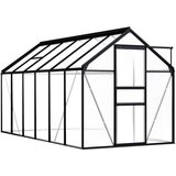 Furnova Rastlinjak antracit iz aluminija 7,03 m&sup3;, (21948439) cene