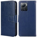 INORCO Za Tecno Spark 9 Pro 4G PU usnjena denarnica Lines Imprint Phone Shell Skin-touch preklopno stojalo za pametni telefon, (22033461) Cene
