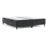 Maison de Rêve Antracitno siva oblazinjena zakonska postelja s prostorom za shranjevanje 200x200 cm Tate – | Shoptok.si