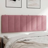 vidaXL Jastuk za uzglavlje ružičasti 140 cm baršunasti | shoptok.hr