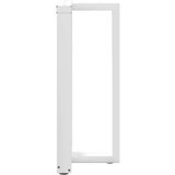  Noge za barski stol T-oblika 2 kom bijele 50x35x(90-91)cm čelik | shoptok.hr