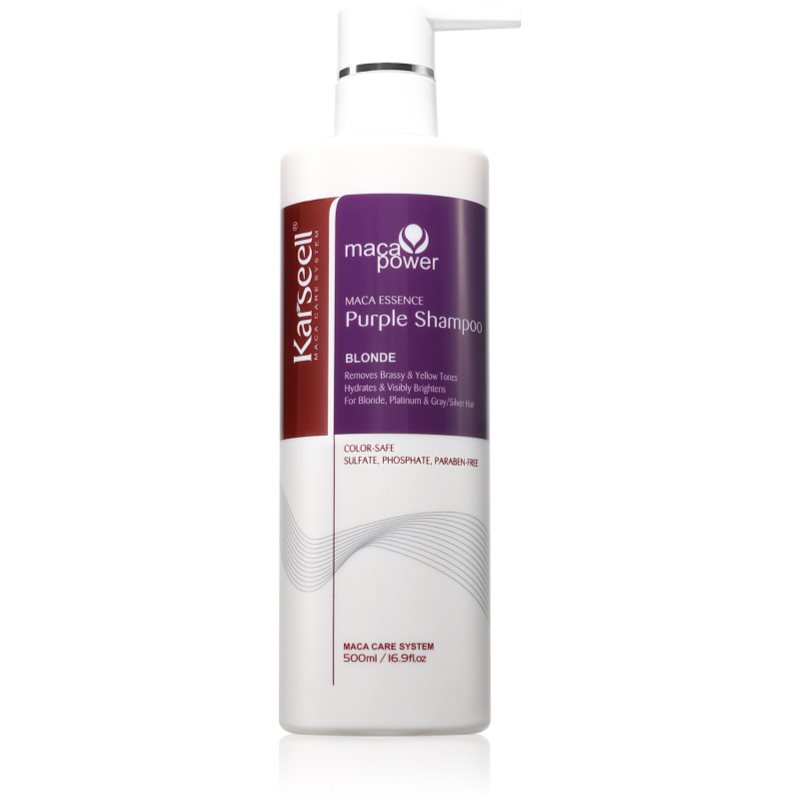 Purple Shampoo vijoličen šampon za nevtralizacijo rumenih odtenkov 500 ml