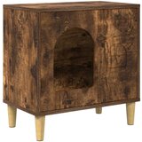  Mačja hiša Dimljeni oreh 51 x 30 x 52 cm Konstruiran les, (5000111162) | Shoptok.si
