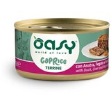 Oasy Caprice Terrine Adult raca, jetra in zelenjava, pašteta v konzervi - 85g 85 g | Shoptok.si