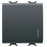 GEWISS chorus, taster 16A, indikator, 2M, crni GW12172 | ePonuda.com