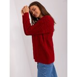 Wool Fashion Italia Sweater-AT-SW-2335-1.68P-burgundy | Eponuda.ba
