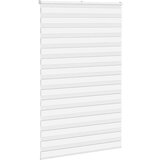 vidaXL Zebra senčilo bela 145x230 cm tkanina širina 140,9cm poliester | Shoptok.si