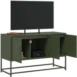 vidaXL TV ormarić maslinastozeleni 100,5x39x60,5 cm čelični | shoptok.hr