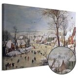  Slika - Pieter Bruegel the Elder – Winter Landscape with Birdtrap 60x40 Premium Print | shoptok.hr