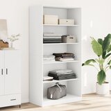 vidaXL Ormar bijeli 100 x 50 x 200 cm od konstruiranog drva Cijene