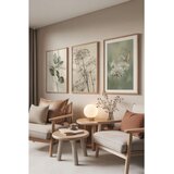 WALLXPERT Ç-300809 - 3040 set dekorativnih slika u više boja (3 komada) | Eponuda.com