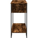  Konzolni stol boja hrasta 100 x 35 x 74,5 cm konstruirano drvo | shoptok.hr