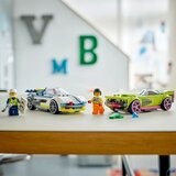 Lego City: Policijski avtomobil in avto z močnim motorjem | Shoptok.si