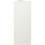  Vrtne sadilice 2 kom bijele trokutaste 30x26x75 cm čelične | shoptok.hr
