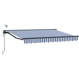  Električna retraktabilna tenda Plava i bijela 3 5 x 2 m - Plava i bijela Antracit 3 5 x 2 m | shoptok.hr