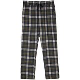 Trendyol Men's Khaki Plaid Regular Fit Woven Pajama Bottoms. Cene