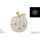 Dekoracija JABUKA 13 CM ZLATNA KERAMIČKA | Eponuda.ba