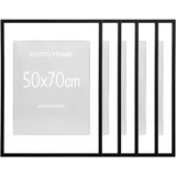 Črni okvirji v kompletu 5 ks 50x70 cm Marbella –